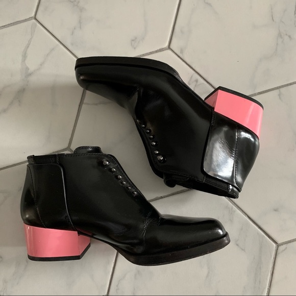 3.1 Philip Lim pink heel bootie / size 6 - Picture 7 of 7